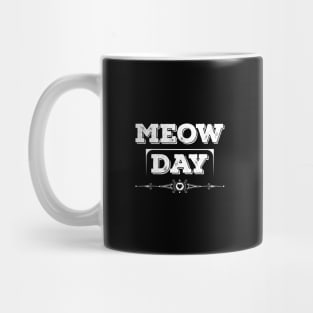 International Cat Day White Mug